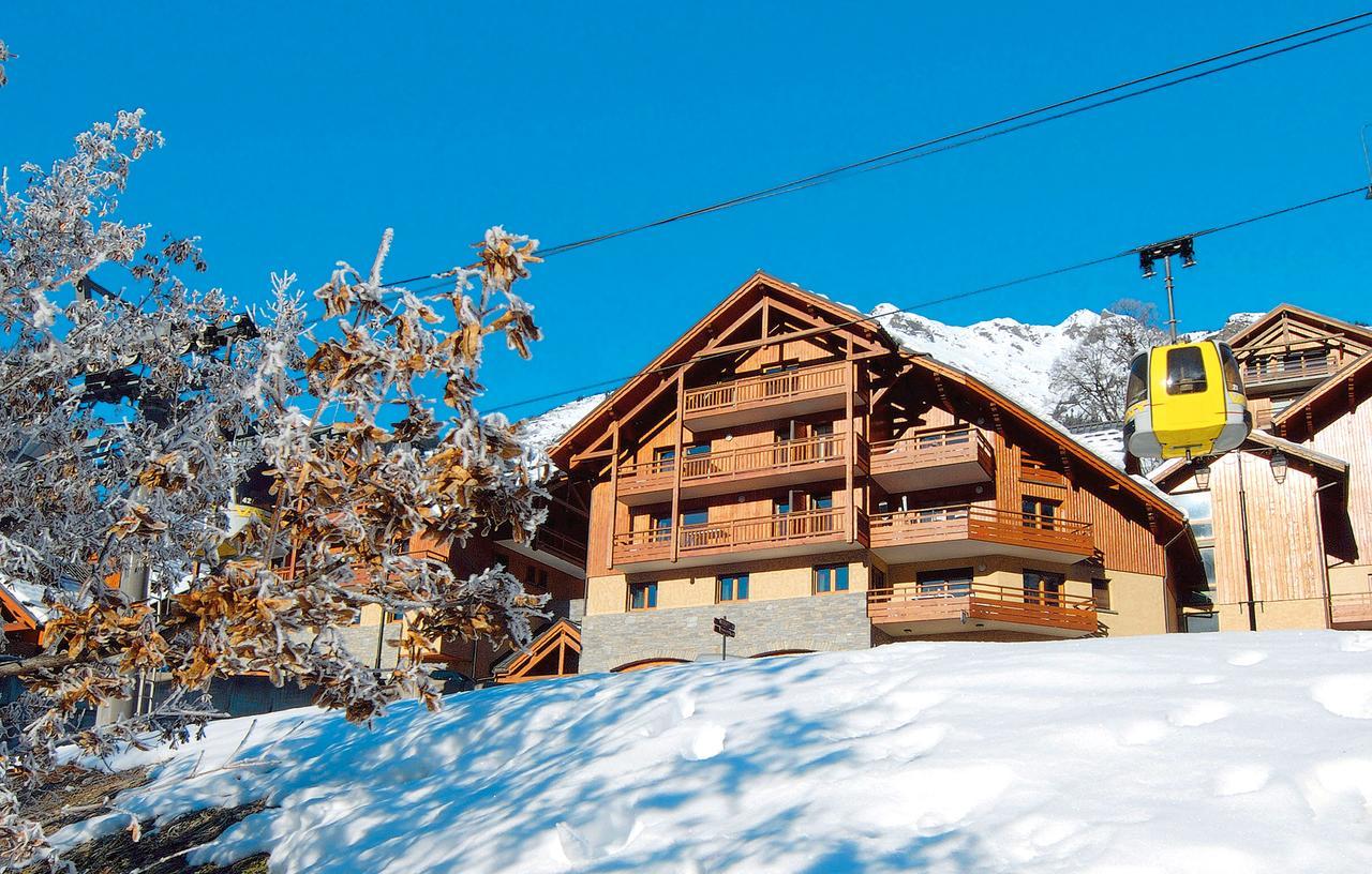 Résidence Prestige Odalys La Cascade - Les Epinettes Vaujany Exterior foto